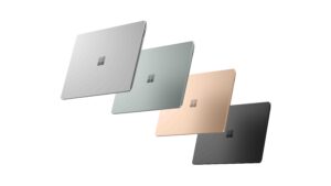 Microsoft Surface comes in several color varieties.